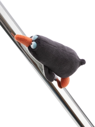Imán de peluche pingüino Jorge Thunder 12 cm – NICI GREEN