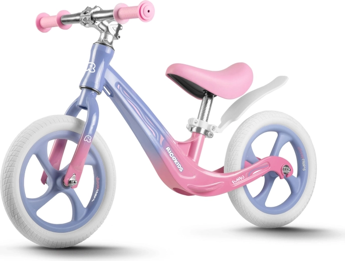 Bicicleta de equilibrio para niños Ricokids Funnu de magnesio 12” con ruedas EVA