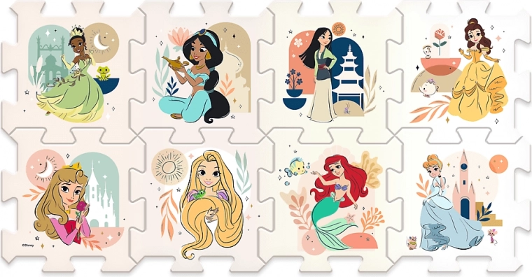 Puzzle de espuma Disney Princesas