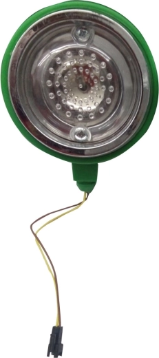 Faro delantero para vehículo eléctrico Ride-on Power Drag, verde con conector negro