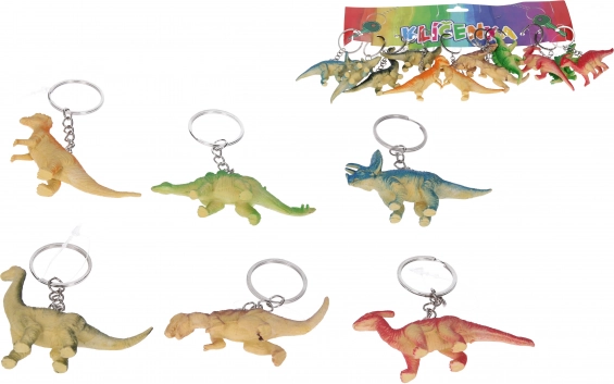 Llavero de dinosaurio