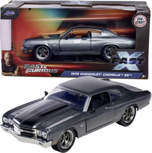 Modelo de coche 1970 Chevrolet Chevelle SS FAST & FURIOUS 19 cm