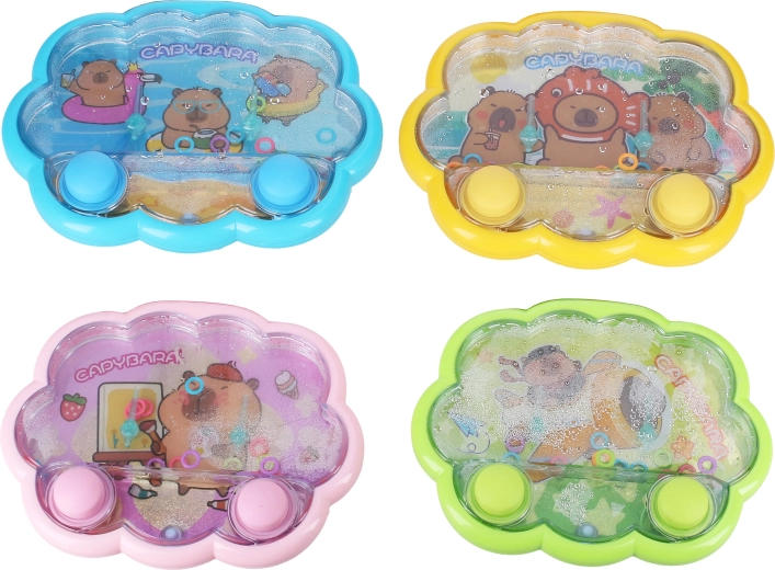 Juego de agua con capibara 13 cm - 1 unidad