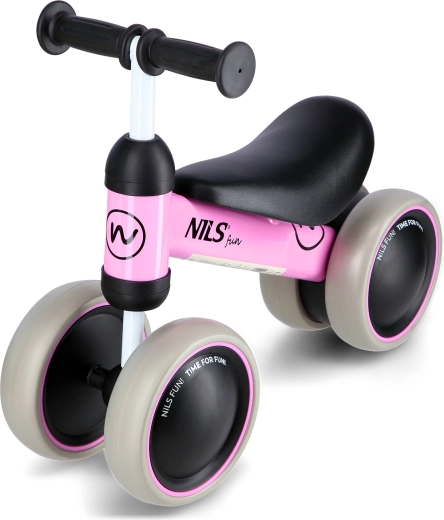 Bicicleta de equilibrio infantil NILS Fun RB002 – morada
