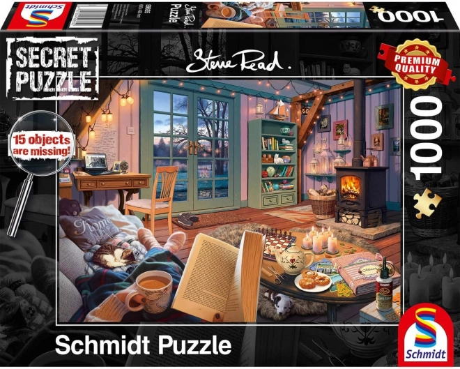 Puzzle secreto Schmidt – En la casa de vacaciones, 1000 piezas
