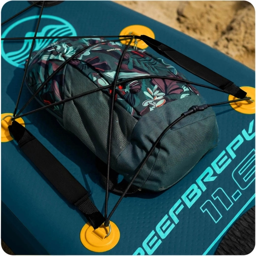 Bungee práctico en la cubierta para tu equipo