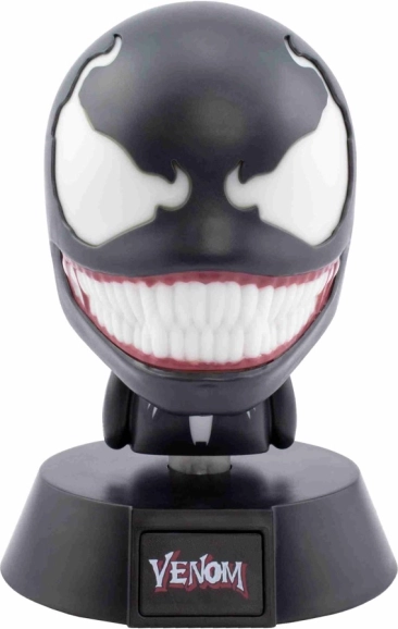 Figura icónica luminosa de Venom