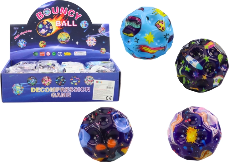 Pelota sensorial con púas Cosmos 7 cm