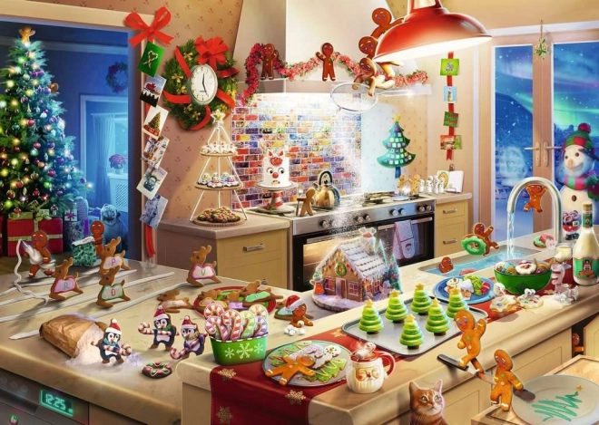 RAVENSBURGER galletas de jengibre navideñas – puzle de 1000 piezas
