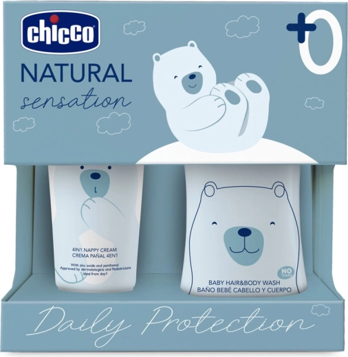 Set de regalo Chicco Natural Sensation Daily Protection para recién nacidos