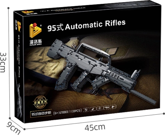 Kit de construcción militaria – carabina, 1133 piezas