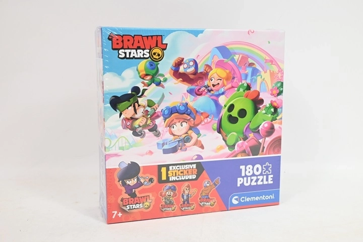 Puzzle Clementoni Brawl Stars de 180 piezas en caja cuadrada