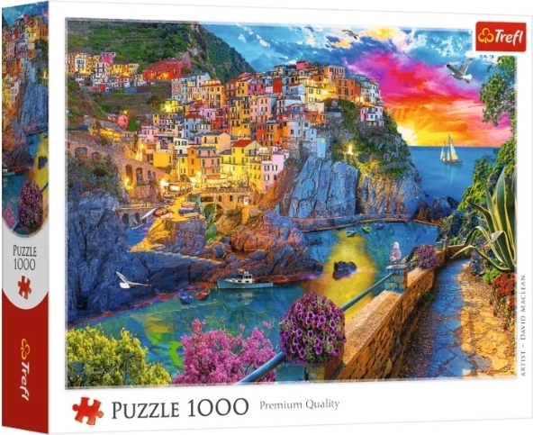 Puzzle Trefl 1000 piezas paseo vespertino por Cinque Terre