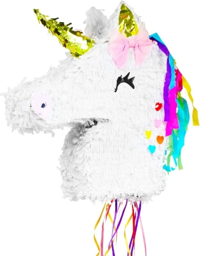 Piñata unicornio mágico