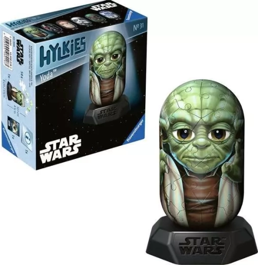Ravensburger puzzle 3D Hylkies Star Wars Yoda – 54 piezas