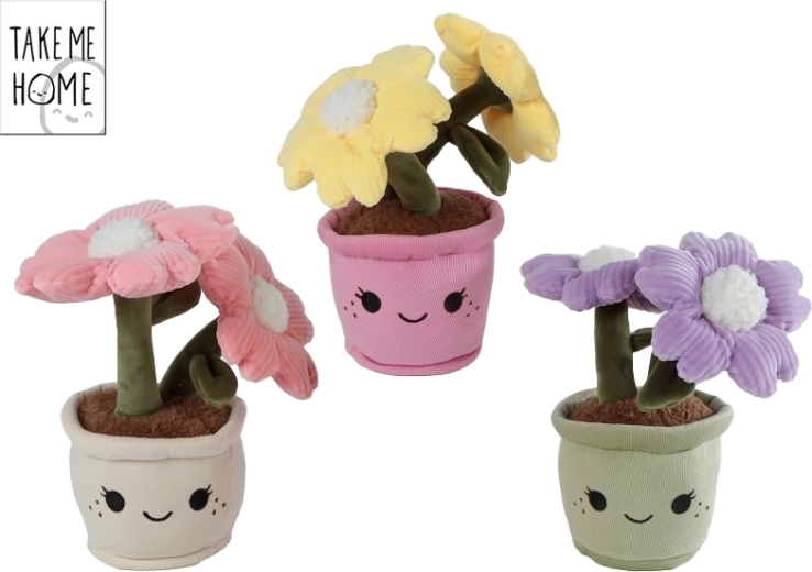 Planta de interior de peluche Take Me Home 22 cm