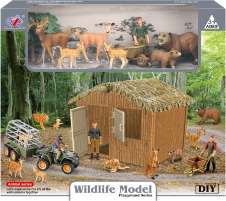 Set de figuras Model Series – bosque