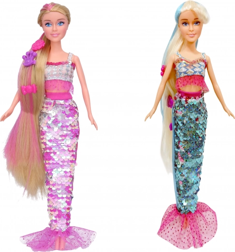Muñeca sirena con accesorios 29 cm
