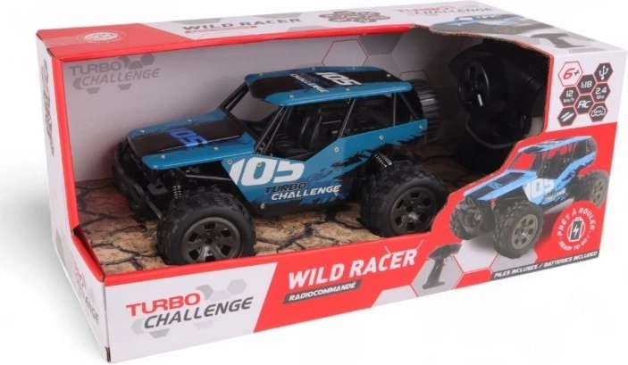 Coche RC Turbo Challenge Wild Racer 1:18