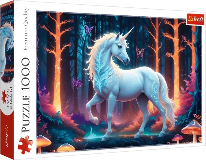 Puzle de 1000 piezas – unicornio místico Trefl