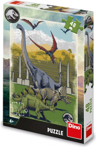 Puzzle Mundo Jurásico – 48 piezas