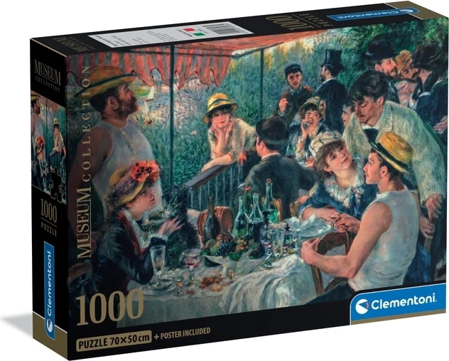 Puzzle Clementoni Museum Collection: Desayuno de remeros 1000 piezas