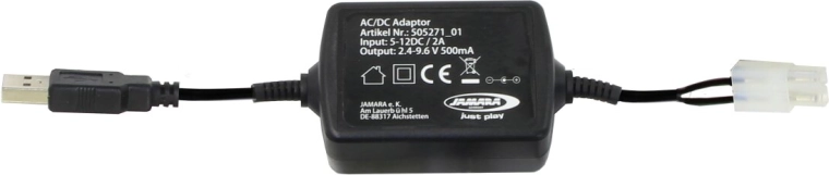 Cargador USB NiMH para Brecter, Skull, Veloce y Vulcano