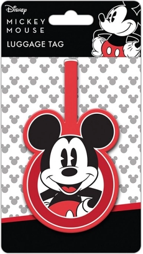 Etiqueta para maleta MICKEY MOUSE de goma