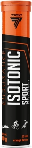 Trec Endurance Isotonic Sport tabletas efervescentes sabor naranja 20 tabletas