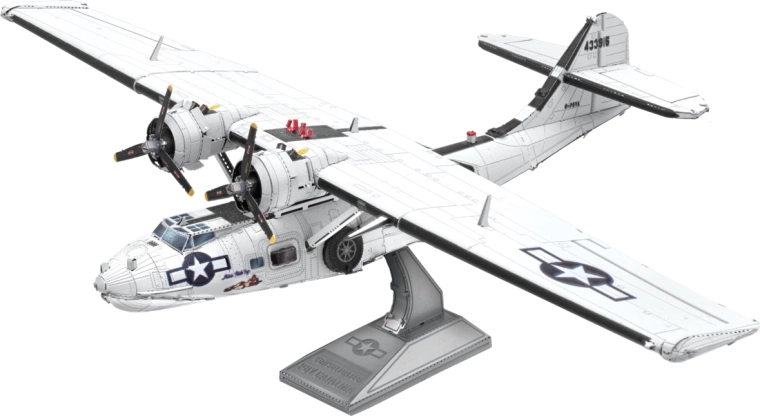 Puzle 3D metálico del avión Consolidated PBY Catalina – METAL EARTH
