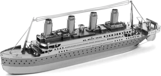 Rompecabezas metálico 3D Titanic de Metal Earth