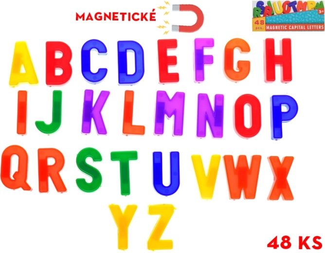 Letras magnéticas para niños, set de 48 uds.