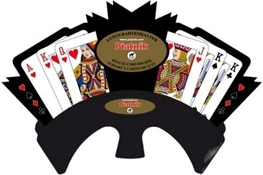 Soporte para cartas negro de PIATNIK