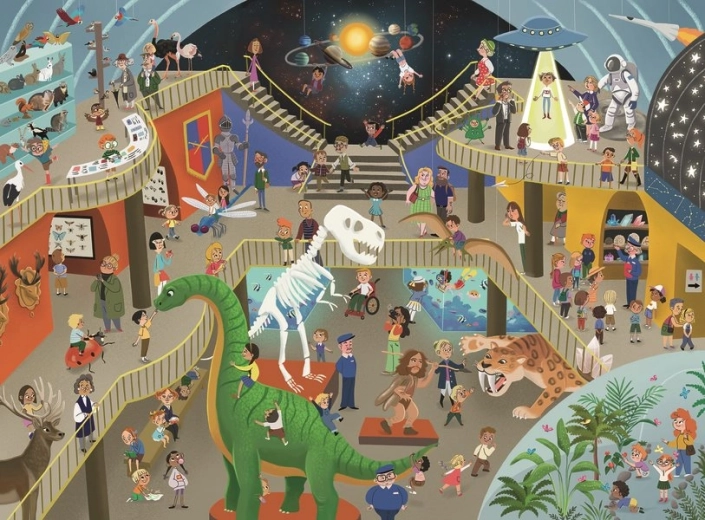 Ravensburger Puzzle Museo de Ciencias Naturales XXL 200 piezas