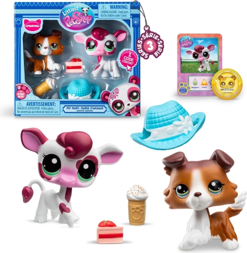 Hasbro Littlest Pet Shop Cowabunga set de figuras y accesorios
