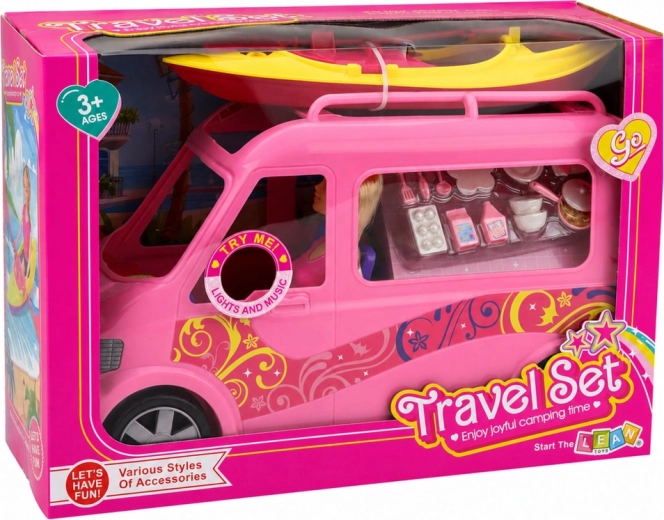Autocaravana con luces y sonidos