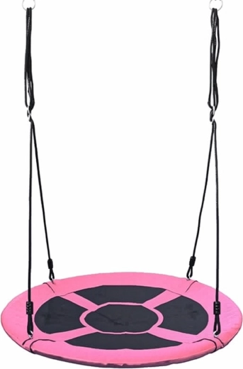 Columpio tipo nido de cigüeña 100 cm Baby Mix rosa