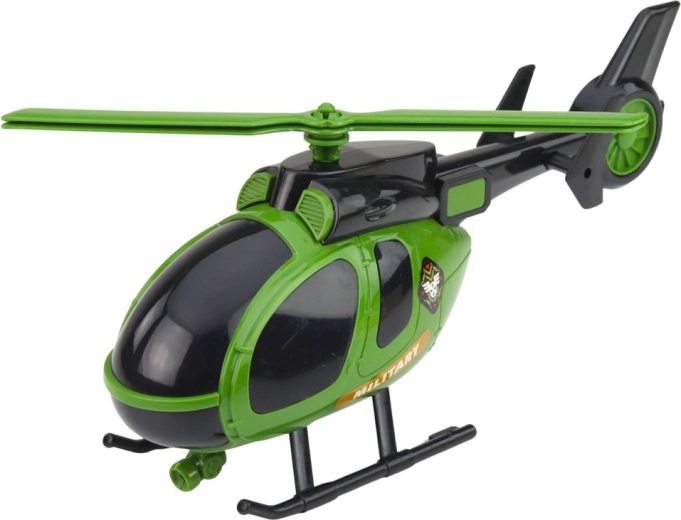 Helicóptero y coche deportivo militar para distintas misiones