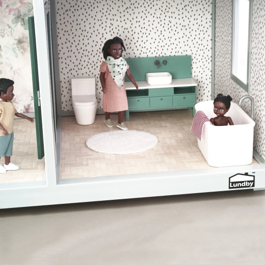Compatible con el mundo Lundby (escala 1:18)