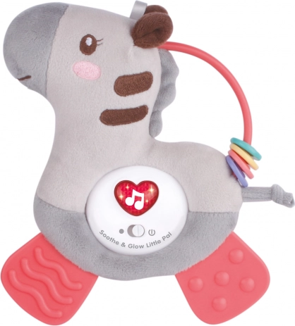 Cebra de peluche con luces y sonidos