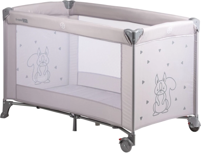 Cuna de viaje Freeon Nap Gray