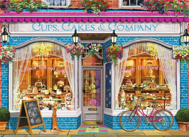 Puzzle Eurographics Pastelería Frascos, Pastelitos y Compañía 1000 piezas