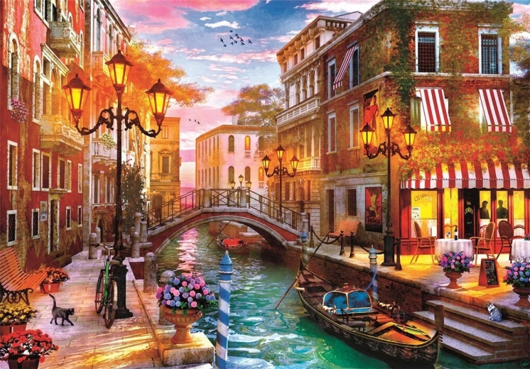 Clementoni Puzzle Atardecer sobre Venecia