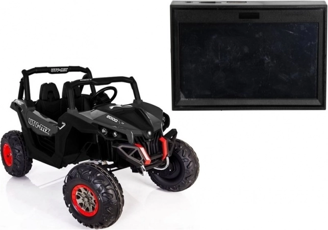 Panel musical LCD para coche con batería
