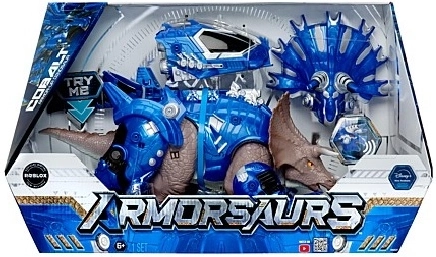 MGA Armorsaurs Armor-Up dinosaurio Cobalt