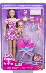 Barbie Skipper niñera con cochecito