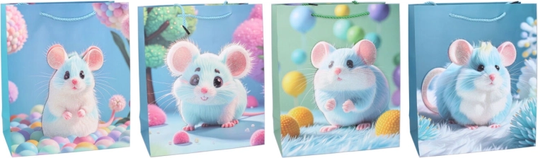 Bolsa de regalo infantil M 26 × 32 × 10 cm