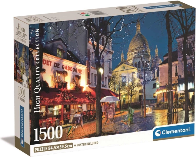 Puzzle de 1500 piezas compacto París Montmartre