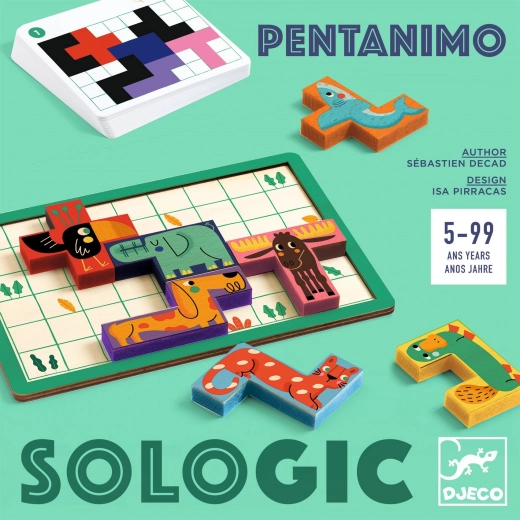 Juego de lógica Djeco Sologic Pentanimo