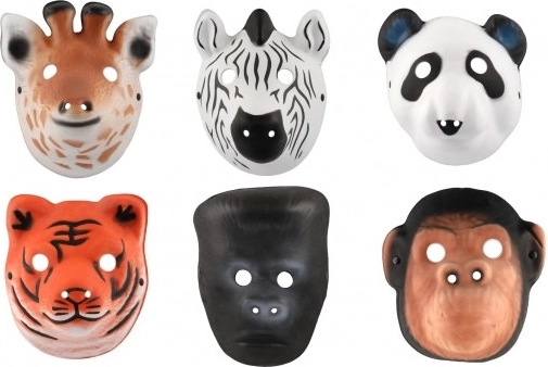 Máscaras de animales de carnaval para niños